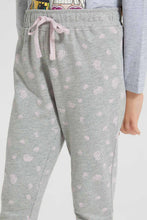 تنزيل الصورة على معرض الصور، Redtag-Assorted-2Pk-Printed-Active-Pant-Joggers-Girls-2 to 8 Years