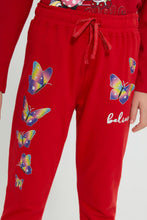 تنزيل الصورة على معرض الصور، Redtag-Assorted-2Pk-Printed-Active-Pant-Joggers-Girls-2 to 8 Years