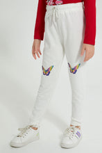 تنزيل الصورة على معرض الصور، Redtag-Assorted-2Pk-Printed-Active-Pant-Joggers-Girls-2 to 8 Years