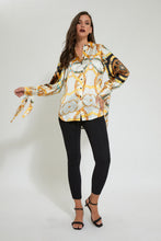 Load image into Gallery viewer, Redtag-Assorted-Printed-Button-Down-Blouse-Blouses-Women's-