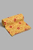 Redtag-Mustard-Colour-Floral-Printed-Single-Fleece-Blanket-Blankets-Home-Bedroom-