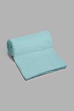 تنزيل الصورة على معرض الصور، Redtag-Teal-Fleece-Single-Blanket-Blankets-Home-Bedroom-