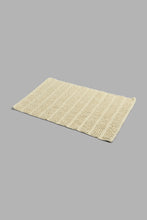 Load image into Gallery viewer, Redtag-Beige-Popcorn-Bathmat-Bathmats-Home-Bathroom-