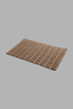 Load image into Gallery viewer, Redtag-Taupe-Popcorn-Bathmat-Bathmats-Home-Bathroom-