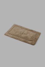 Load image into Gallery viewer, Redtag-Brown-Tufted-Bath-Mat-Bathmats-Home-Bathroom-