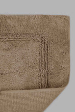 Load image into Gallery viewer, Redtag-Brown-Tufted-Bath-Mat-Bathmats-Home-Bathroom-