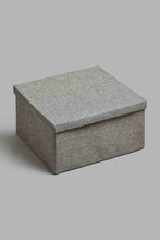 Load image into Gallery viewer, Redtag-Beige-Storage-Box-With-Lid-Storage-Boxes-Home-Bathroom-