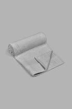 Load image into Gallery viewer, Redtag-Light-Grey-Textured-Cotton-Hand-Towel-Hand-Towels-Home-Bathroom-