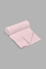 Load image into Gallery viewer, Redtag-Pink-Textured-Cotton-Hand-Towel-Hand-Towels-Home-Bathroom-