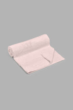 Load image into Gallery viewer, Redtag-Pink-Textured-Cotton-Bath-Sheet-Bath-Sheets-Home-Bathroom-