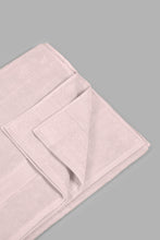 Load image into Gallery viewer, Redtag-Pink-Textured-Cotton-Bath-Sheet-Bath-Sheets-Home-Bathroom-