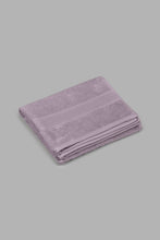 Load image into Gallery viewer, Redtag-Lavender-Textured-Cotton-Hand-Towel-Hand-Towels-Home-Bathroom-