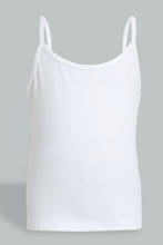 Load image into Gallery viewer, Redtag-White-2-Pc-Pack-Vest-365,-Colour:White,-Filter:Girls-(2-to-8-Yrs),-Girls-Vests,-New-In,-New-In-GIR,-Non-Sale,-Section:Kidswear-Girls-2 to 8 Years