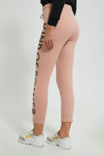 تنزيل الصورة على معرض الصور، Redtag-Blue-Basic-Jogger-With-Side-Applique-Joggers-Women's-