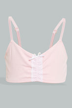 تنزيل الصورة على معرض الصور، Redtag-Lt-Blue/White-Stripes-X-Lt-Pink-Bra-(2Pack)-365,-Colour:Assorted,-Filter:Senior-Girls-(9-to-14-Yrs),-GSR-Bras,-New-In,-New-In-GSR,-Non-Sale,-Section:Kidswear-Senior-Girls-9 to 14 Years