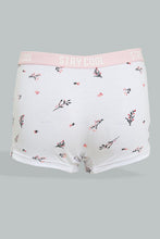 Load image into Gallery viewer, Redtag-Lt-Pink-X-Floral-Print-Brief-(2Pack)-365,-Colour:Assorted,-Filter:Senior-Girls-(9-to-14-Yrs),-GSR-Briefs,-New-In,-New-In-GSR,-Non-Sale,-Section:Kidswear-Senior-Girls-9 to 14 Years