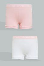 تنزيل الصورة على معرض الصور، Redtag-White/Pink-X-Pink/White-Sports-Boxer-Brief-(2Pack)-365,-Colour:Assorted,-Filter:Senior-Girls-(9-to-14-Yrs),-GSR-Bras,-New-In,-New-In-GSR,-Non-Sale,-Section:Kidswear-Senior-Girls-9 to 14 Years