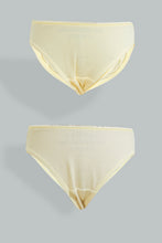 تنزيل الصورة على معرض الصور، Redtag-Lt-Yellow/White-Stripes-X-Lt-Yellow-Hipster-(2Pack)-365,-Colour:Assorted,-Filter:Senior-Girls-(9-to-14-Yrs),-GSR-Briefs,-New-In,-New-In-GSR,-Non-Sale,-Section:Kidswear-Senior-Girls-9 to 14 Years