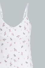 Load image into Gallery viewer, Redtag-Lt-Blue-X-Floral-Vest-(2Pack)-Vests-Senior-Girls-9 to 14 Years