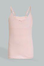 تنزيل الصورة على معرض الصور، Redtag-Lt-Pink-X-Floral-Vest-(2Pack)-Vests-Senior-Girls-9 to 14 Years