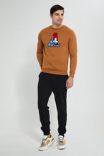 تنزيل الصورة على معرض الصور، Redtag-SweaT-Shirt-With-Towel-Applique-@-Chest-Sweatshirts-Men's-