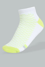 Load image into Gallery viewer, Redtag-White-Yarn-Dyed-Ankle-Socks-(3-Pack)-365,-Colour:Assorted,-Filter:Women's-Clothing,-New-In,-New-In-Women,-Non-Sale,-Section:Women,-Women-Socks-Women's-