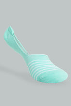 Load image into Gallery viewer, Redtag-White/Yellow/Blue-Yarn-Dyed-Stripe-Invisible-Socks-(3-Pack)-365,-Colour:Assorted,-Filter:Women's-Clothing,-New-In,-New-In-Women,-Non-Sale,-Section:Women,-Women-Socks-Women's-