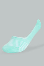 Load image into Gallery viewer, Redtag-White/Yellow/Blue-Yarn-Dyed-Stripe-Invisible-Socks-(3-Pack)-365,-Colour:Assorted,-Filter:Women's-Clothing,-New-In,-New-In-Women,-Non-Sale,-Section:Women,-Women-Socks-Women's-
