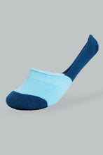 Load image into Gallery viewer, Redtag-White/Blue-Yarn-Dyed-Stripe-Invisible-Socks-(3-Pack)-365,-Colour:Assorted,-Filter:Women's-Clothing,-New-In,-New-In-Women,-Non-Sale,-Section:Women,-Women-Socks-Women's-