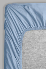 Load image into Gallery viewer, Redtag-Blue-Fitted-Sheet-
(King-Size)-Fitted-Sheets-Home-Bedroom-