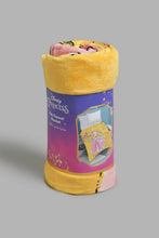 Load image into Gallery viewer, Redtag-Mustard-Princess-Ultra-Soft-Blanket-(Single)-Colour:Mustard,-Filter:Home-Bedroom,-HMW-BED-Blankets,-New-In,-New-In-HMW-BED,-Non-Sale,-Section:Homewares,-W21B-Home-Bedroom-