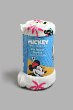 Load image into Gallery viewer, Redtag-Multi-Colour-Minnie-Ultra-Soft-Blanket-(Single)-Blankets-Home-Bedroom-