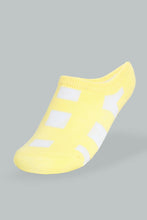 Load image into Gallery viewer, Redtag-White/Mustard-Invisible-Socks-2Pcs-Pack-365,-Colour:Assorted,-Filter:Senior-Girls-(9-to-14-Yrs),-GSR-Socks,-New-In,-New-In-GSR,-Non-Sale,-Section:Kidswear-Senior-Girls-