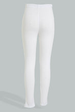 Load image into Gallery viewer, Redtag-White-Thermal-Pant-365,-Colour:White,-Filter:Senior-Girls-(9-to-14-Yrs),-GSR-Thermals,-New-In,-New-In-GSR,-Non-Sale,-Section:Kidswear-Senior-Girls-9 to 14 Years