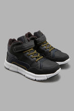 Load image into Gallery viewer, Redtag-Grey-Material-Block-High-Top-BSR-Trainers,-Character,-Colour:Mid-Grey,-Filter:Boys-Footwear-(5-to-14-Yrs),-New-In,-New-In-BSR-FOO,-Non-Sale,-W21B-Senior-Boys-