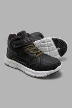 Load image into Gallery viewer, Redtag-Grey-Material-Block-High-Top-BSR-Trainers,-Character,-Colour:Mid-Grey,-Filter:Boys-Footwear-(5-to-14-Yrs),-New-In,-New-In-BSR-FOO,-Non-Sale,-W21B-Senior-Boys-