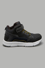 Load image into Gallery viewer, Redtag-Grey-Material-Block-High-Top-BSR-Trainers,-Character,-Colour:Mid-Grey,-Filter:Boys-Footwear-(5-to-14-Yrs),-New-In,-New-In-BSR-FOO,-Non-Sale,-W21B-Senior-Boys-