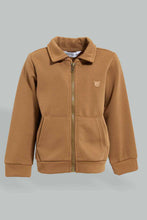 تنزيل الصورة على معرض الصور، Redtag-Brown-Woven-Jog-Set-With-Pocket-Jog-Sets-Infant-Boys-3 to 24 Months