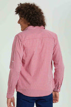 تنزيل الصورة على معرض الصور، Redtag-Red-Check-With-T-Shirt-Casual-Shirts-Senior-Boys-9 to 14 Years