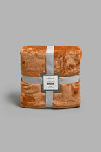 تنزيل الصورة على معرض الصور، Redtag-Rust-Ultra-Soft-Blanket-(Single-Size)-Blankets-Home-Bedroom-