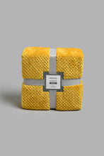 تنزيل الصورة على معرض الصور، Redtag-Yellow-Ultra-Soft-Blanket-(Single-Size)-Blankets-Home-Bedroom-