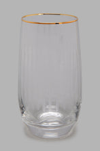 تنزيل الصورة على معرض الصور، Redtag-Clear-Tumbler-Set-With-Gold-Rim-(4-Piece)-Colour:Clear,-Filter:Home-Dining,-HMW-DIN-Glass-Sets,-New-In,-New-In-HMW-DIN,-Non-Sale,-Section:Homewares,-W21B-Home-Dining-