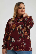 Load image into Gallery viewer, Redtag-Allover-Floral-Printed-Top-Colour:Assorted,-Deals:20%OFF,-Filter:Plus-Size-Clothing,-LDP-Blouses,-New-In,-New-In-LDP,-Non-Sale,-Section:Women,-W21B-Women's-