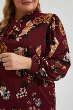 Load image into Gallery viewer, Redtag-Allover-Floral-Printed-Top-Colour:Assorted,-Deals:20%OFF,-Filter:Plus-Size-Clothing,-LDP-Blouses,-New-In,-New-In-LDP,-Non-Sale,-Section:Women,-W21B-Women's-