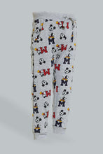Load image into Gallery viewer, Redtag-Grey-Printed-Mickey-Mouse-Active-Pant-Joggers-Infant-Boys-3 to 24 Months