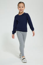 تنزيل الصورة على معرض الصور، Redtag-Navy-Bow-Applique-Pullover-Colour:Navy,-Filter:Girls-(2-to-8-Yrs),-Girls-Pullovers,-New-In,-New-In-GIR,-Non-Sale,-Section:Kidswear,-TBL,-W21B-Girls-2 to 8 Years