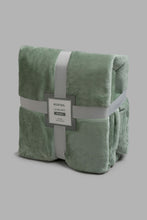 Load image into Gallery viewer, Redtag-Green-Ultra-Soft-Blanket-
(Double-Size)-Blankets-Home-Bedroom-