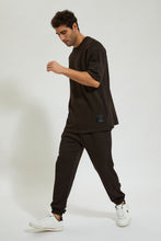 Load image into Gallery viewer, Redtag-Brown-Loungewear-Top-Colour:Brown,-Filter:Men's-Clothing,-Men-Sweatshirts,-New-In,-New-In-Men,-Non-Sale,-Section:Men,-W21B--