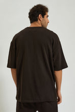 Load image into Gallery viewer, Redtag-Brown-Loungewear-Top-Colour:Brown,-Filter:Men's-Clothing,-Men-Sweatshirts,-New-In,-New-In-Men,-Non-Sale,-Section:Men,-W21B--
