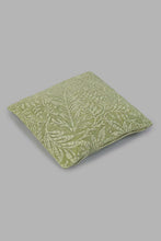 Load image into Gallery viewer, Redtag-Green-Floral-Embroidery-Cushion-Cushions-Home-Bedroom-